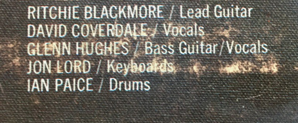 Deep Purple : Stormbringer (LP, Album, San)