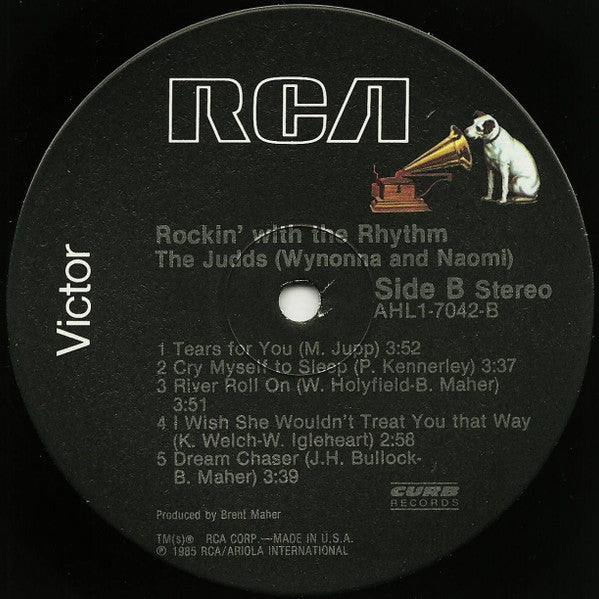 The Judds : Rockin' With The Rhythm (LP, Album, Ind)