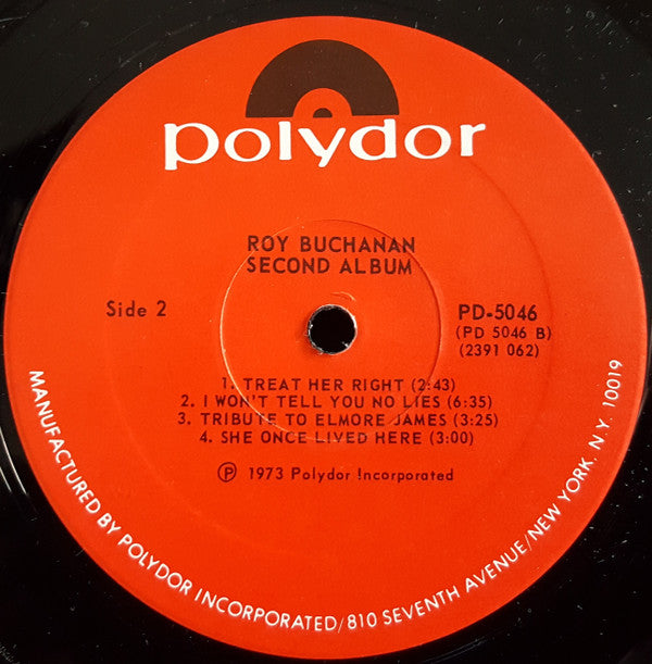 Roy Buchanan : Second Album (LP, Album)