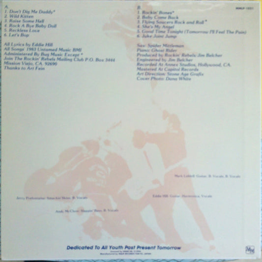 Rockin' Rebels (2) : Raise Some Hell! (LP, Album, RE)