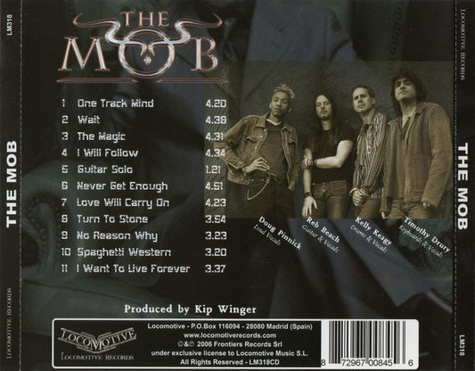 The Mob (11) : The Mob (CD, Album, RE)