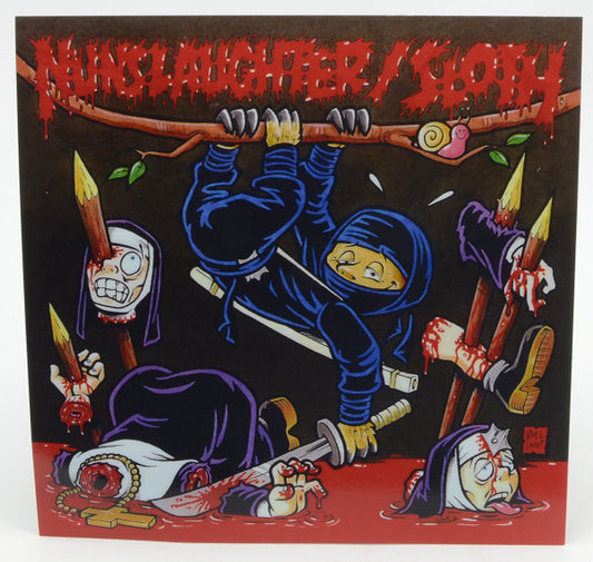 NunSlaughter / Sloth (6) : NunSlaughter / Sloth (7", Pic, RE)