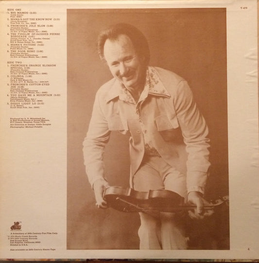 Fiddlin' Frenchie Burke & The Outlaws* : Fiddlin Frenchie Burke (LP, Album)