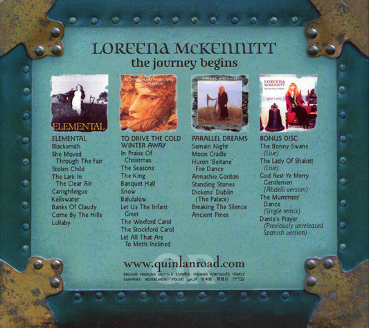 Loreena McKennitt : The Journey Begins (4xCD, Album, Comp + Box)