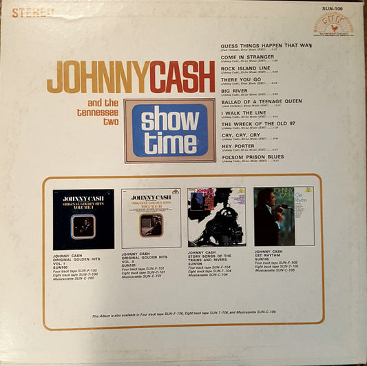 Johnny Cash And The Tennessee Two* : Show Time (LP, Comp)