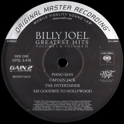 Billy Joel : Greatest Hits Volume I & Volume II (Box, Comp, Ltd, Num, RE, RM + 3xLP, 180)