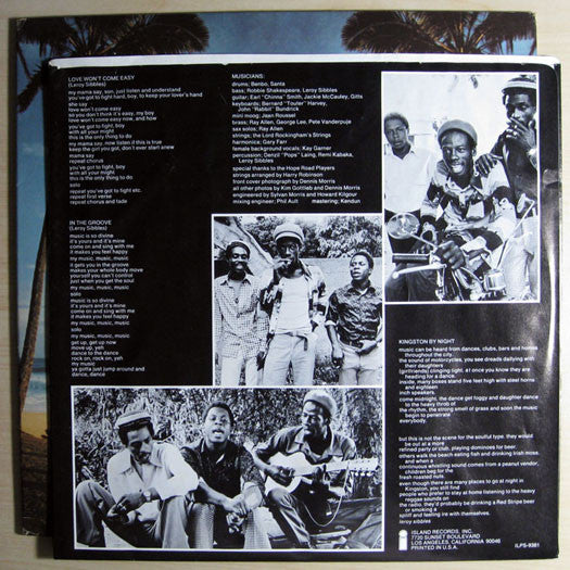 The Heptones : Night Food (LP, Album, Pit)