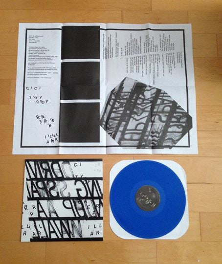 City Of Caterpillar : Driving Spain Up A Wall (12", EP, Blu)