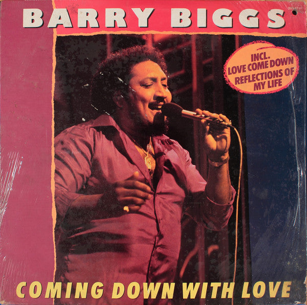 Barry Biggs : Coming Down With Love (LP, Album)