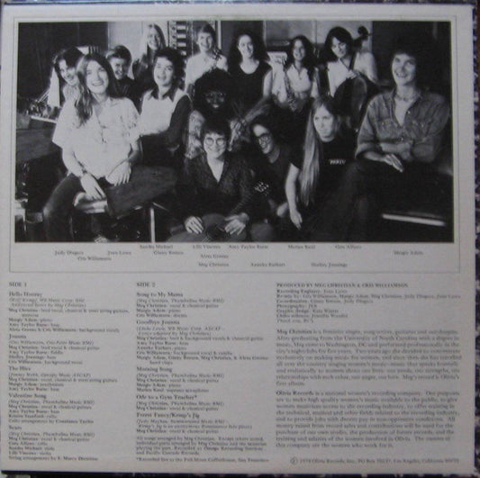 Meg Christian : I Know You Know (LP, Album)