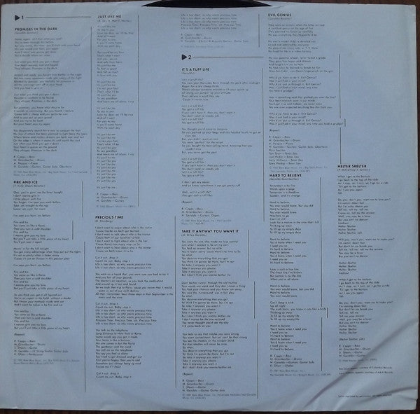 Pat Benatar : Precious Time (LP, Album, San)