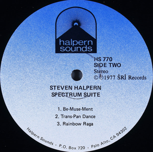 Steven Halpern : Spectrum Suite (LP, Album, RP)