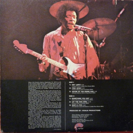Jimi Hendrix : In The Beginning (LP, Comp, Mon)