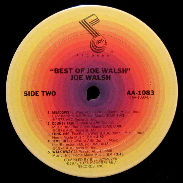 Joe Walsh : The Best Of Joe Walsh (LP, Comp, Ter)