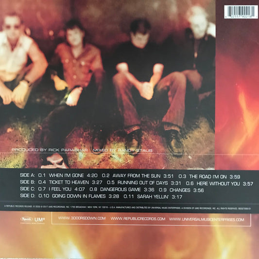 3 Doors Down : Away From The Sun (2xLP, Album, RE)