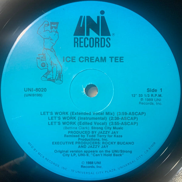 Ice Cream Tee : Let's Work (12")