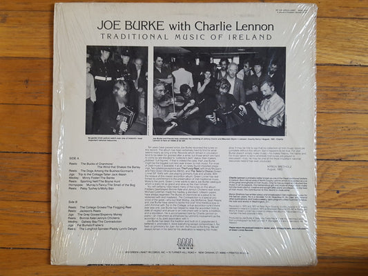 Joe Burke (2) : Traditional Music Of Ireland (LP, Album, Mono, RE)