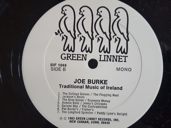 Joe Burke (2) : Traditional Music Of Ireland (LP, Album, Mono, RE)