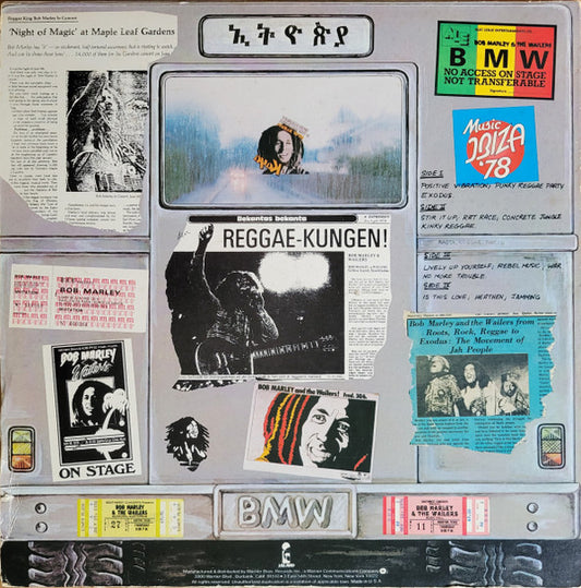 Bob Marley & The Wailers : Babylon By Bus (2xLP, Album, Win)