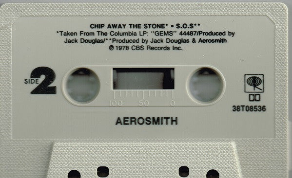 Aerosmith : Chip Away The Stone (Cass, Single, Dol)