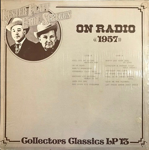 Flatt & Scruggs : Les & Earl On Radio 1957 (LP, Album, Comp)