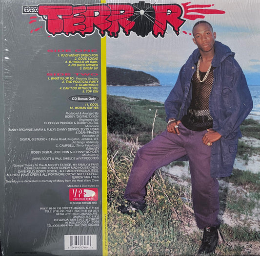 Terror Fabulous : Terror (LP, Album)