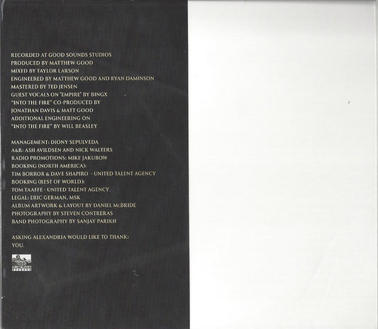 Asking Alexandria : Asking Alexandria (CD, Album, Dig)