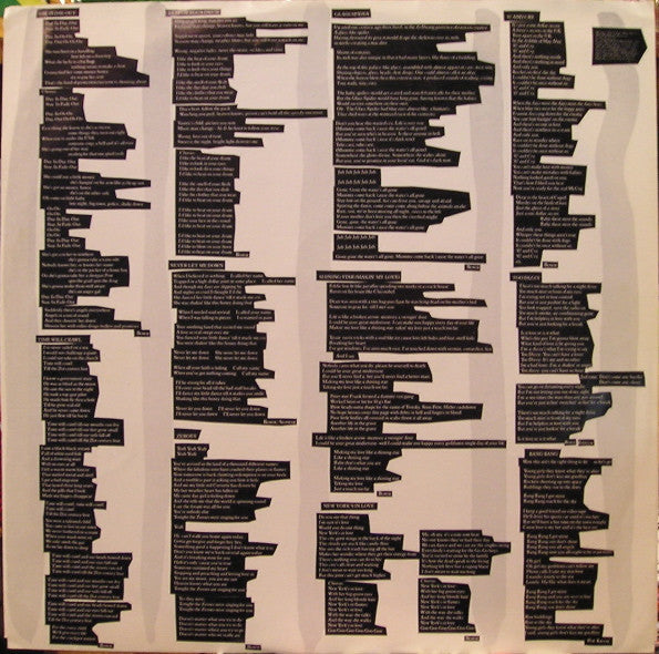 David Bowie : Never Let Me Down (LP, Album, Spe)