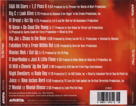 Various : The D&D Project (CD, Comp, Club, CRC)