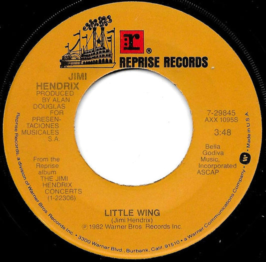 Jimi Hendrix : Fire (7", Single, Cap)