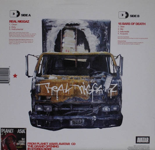 Planet Asia & Ghostface* : Real Niggaz (12")