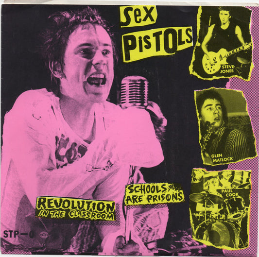 Sex Pistols* : Revolution In The Classroom / Schools Are Prisons (7", Red)