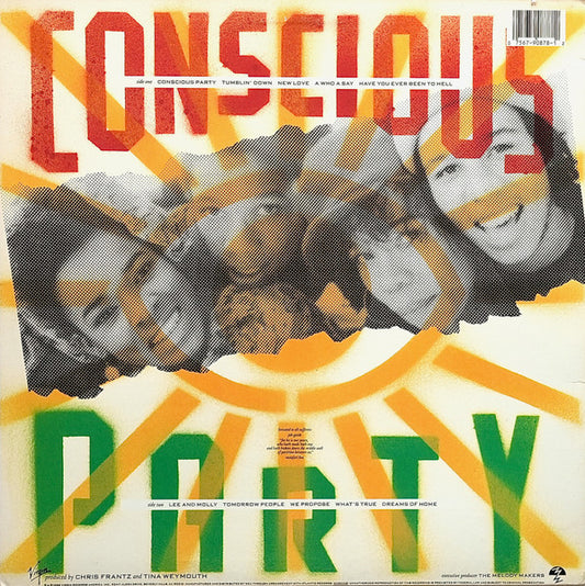 Ziggy Marley And The Melody Makers : Conscious Party (LP, Album)