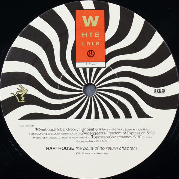 Various : Harthouse - The Point Of No Return Chapter 1 (2xLP, Comp)