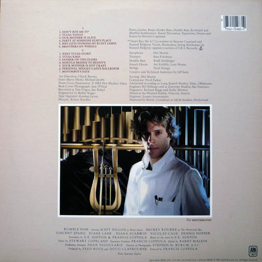 Stewart Copeland : Rumble Fish (Original Motion Picture Soundtrack) (LP, Album, B -)