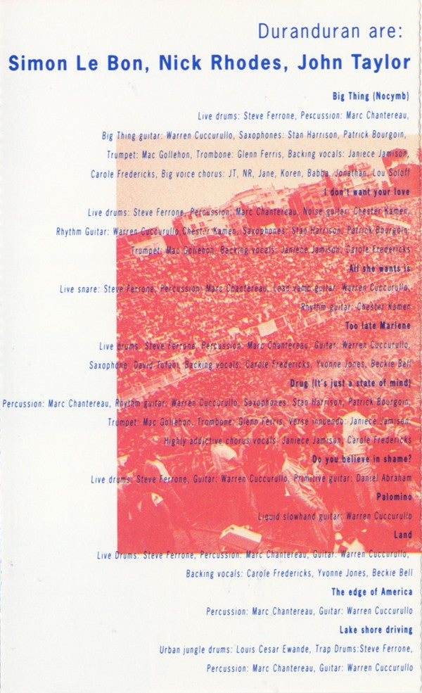 Duran Duran : Big Thing (Cass, Album)