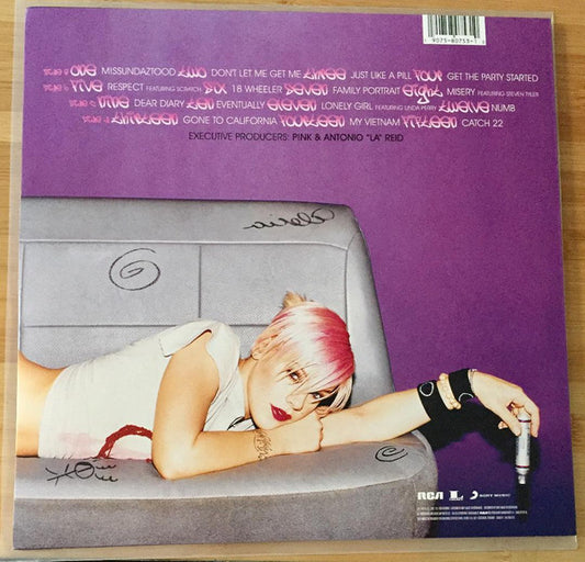 P!NK : M!ssundaztood (2xLP, Album, RE)