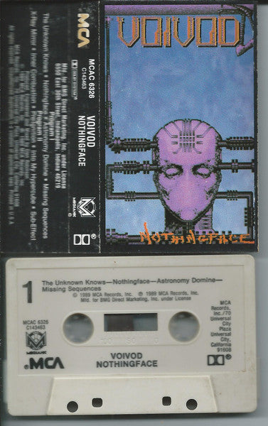 Voivod* : Nothingface (Cass, Album, Club)