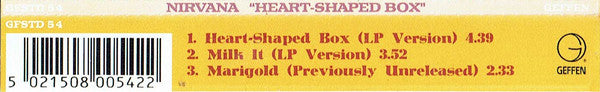 Nirvana : Heart-Shaped Box (CD, Single, RE)