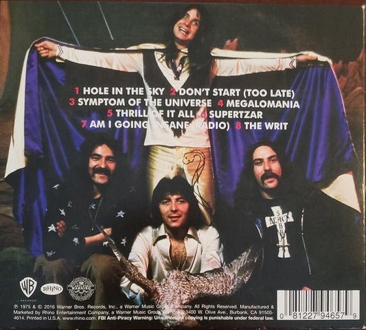 Black Sabbath : Sabotage (CD, Album, RE, RM, Dig)