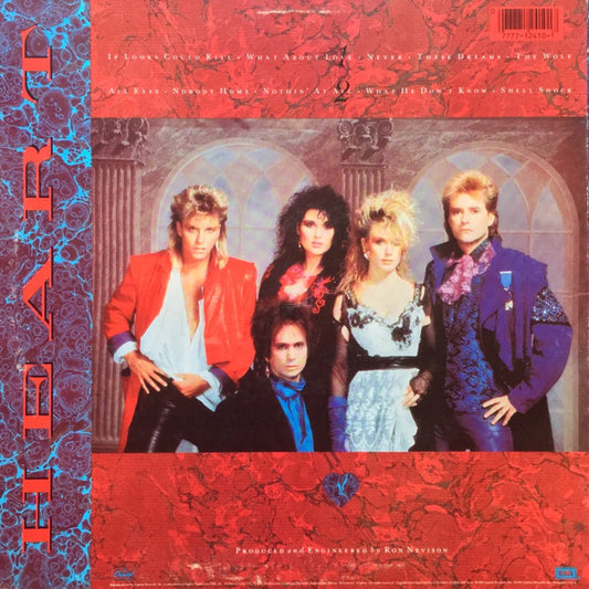 Heart : Heart (LP, Album, All)