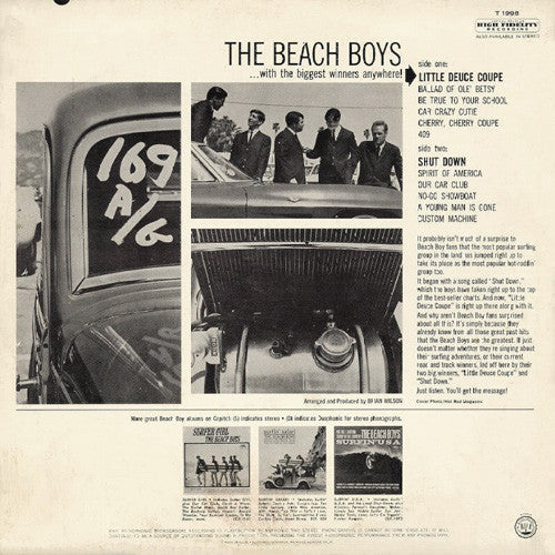 The Beach Boys : Little Deuce Coupe (LP, Album, Mono, Scr)