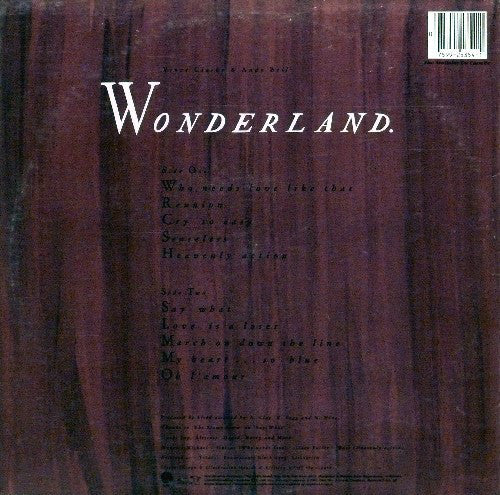 Erasure : Wonderland (LP, Album, Spe)
