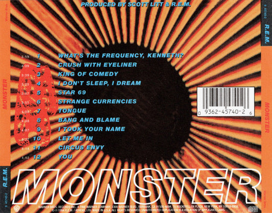 R.E.M. : Monster (CD, Album, SRC)