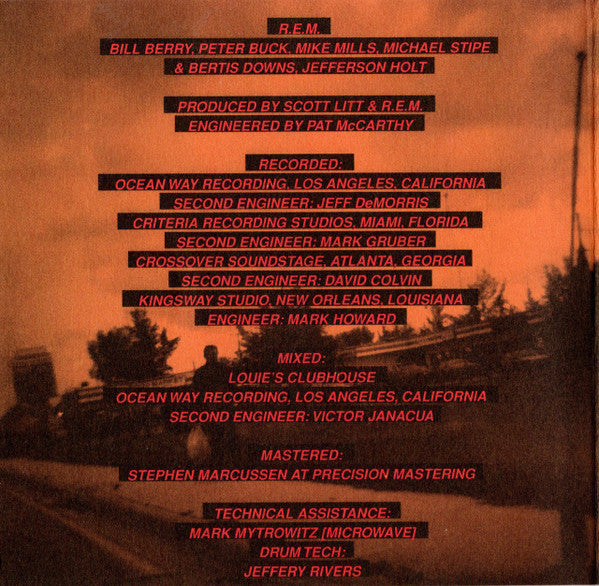 R.E.M. : Monster (CD, Album, SRC)