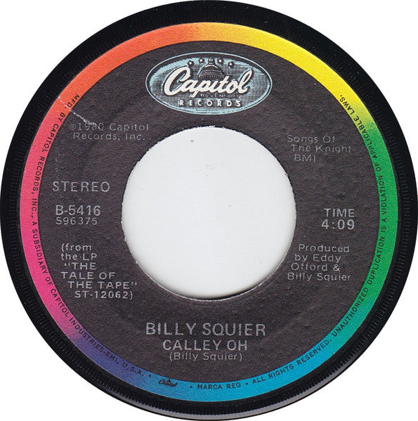 Billy Squier : Eye On You (7", Single)