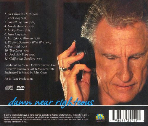 Bill Medley : Damn Near Righteous (CD + DVD)