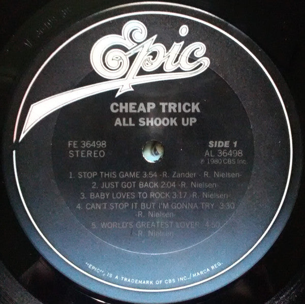 Cheap Trick : All Shook Up (LP, Album)