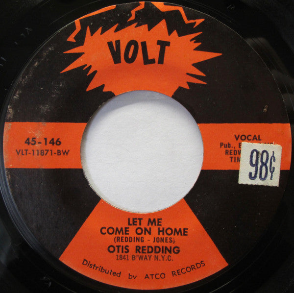 Otis Redding : I Love You More Than Words Can Say (7", Single, Styrene, BW )