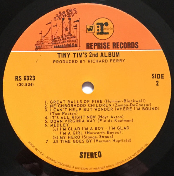 Tiny Tim : Tiny Tim's 2nd Album (LP, Album, Pit)